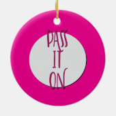 回復スローガンに載せる セラミックオーナメント (裏面)