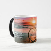 回復スローガンもしとして行動サンライズマグ モーフィングマグカップ (正面左)