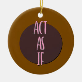 回復スローガンもしオーナメントとして機能する セラミックオーナメント