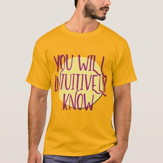 回復スローガンを直感的に知る Tシャツ (正面)