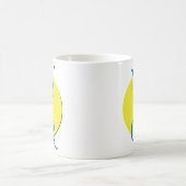 回復スローガンを覆す コーヒーマグカップ (中央)