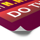 回復スローガン17 ポスター (角)