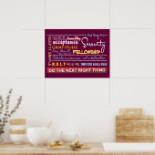 回復スローガン17 ポスター (キッチン)