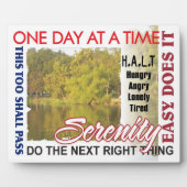 回復スローガン フォトプラーク (正面)