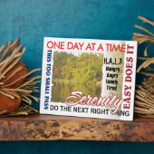 回復スローガン フォトプラーク (側面)