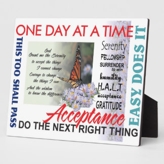 回復スローガン フォトプラーク