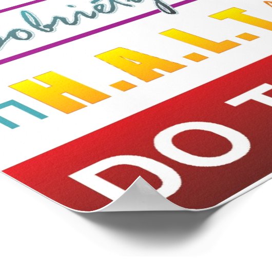 回復スローガン ポスター (角)