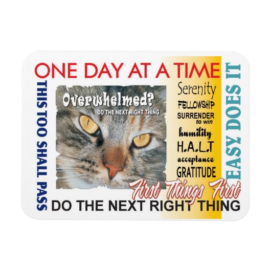 回復スローガン マグネット (横)