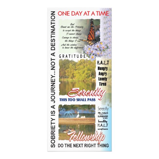 回復スローガン ラックカード (正面)