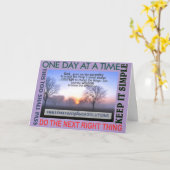 回復スローガンwisdom card 25 カード (黄色い花)