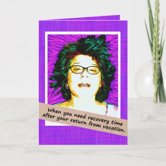 回復タイムカードが必要 カード (正面)