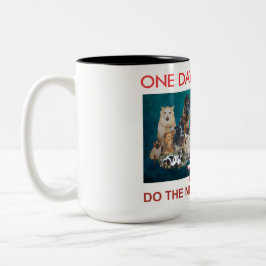 回復フェローシップのスローガンmag 25 ツートーンマグカップ