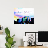 回復ポやる気を起こさせるスタ ポスター (ホームオフィス)