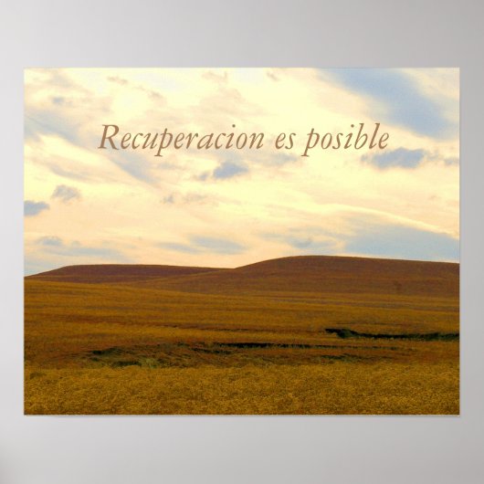 回復ポスター/回復が可能 ポスター (正面)