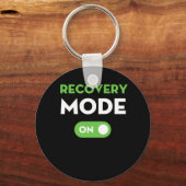 回復モードGet Well Giftけがのおもしろい場合 キーホルダー (正面)