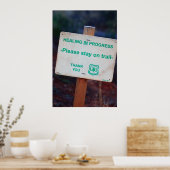 回復中 ポスター (キッチン)