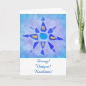 回復力のあるがんサポートカード カード (正面)