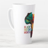 回復力の根 カフェラテマグ (左アングル)