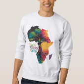 回復力の根 スウェットシャツ (正面)