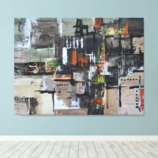 回復力 キャンバスプリント (インサイチュ (ウッドフロア))