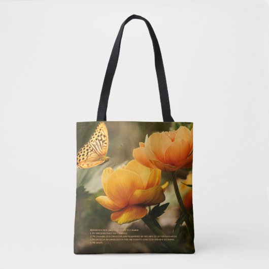 回復力 トートバッグ (正面)