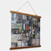 回復力 吊り下げ型タペストリー (傾斜あり)