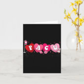 回復室の看護師バレンタインデー ステップ麻酔ケアユニット カード (黄色い花)