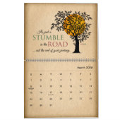 回復引用文、感動的なスローガン、12のステップ カレンダー (3月 2026)