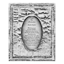 回復祈りの言葉 ポスター