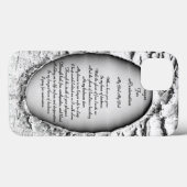 回復祈りの言葉 Case-Mate iPhoneケース (裏面 (横))