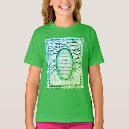 回復祈りの言葉 Tシャツ (正面)