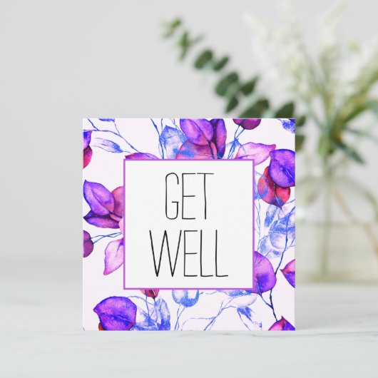 回復祝いのカード (スタンド正面)