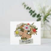 回復祝いポストカード ポストカード (スタンド正面)