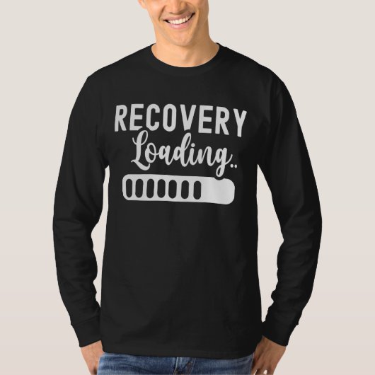 回復負荷サバイバー手術回復患者 Tシャツ (正面)