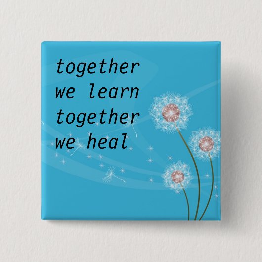 回復 缶バッジ (正面)