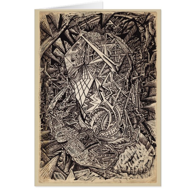 回折した（洞窟の住人） (正面)