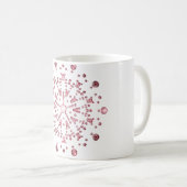 回折パターン コーヒーマグカップ (正面右)