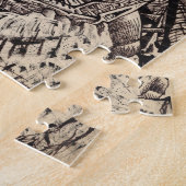 回折（洞窟の住人） ジグソーパズル (側面)