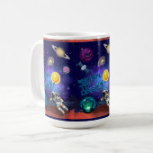 回生まれ転する コーヒーマグカップ (正面左)