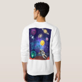 回生まれ転する スウェットシャツ (裏面フル)