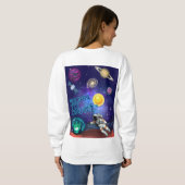 回生まれ転する スウェットシャツ (裏面フル)