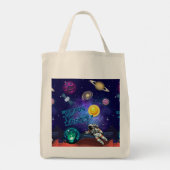 回生まれ転する トートバッグ (裏面)