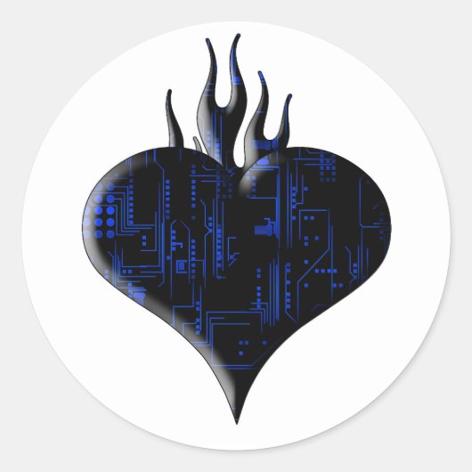 回路の愛 ラウンドシール (正面)