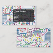 回路カード 名刺 (正面/裏面)