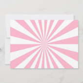 回路カーニバルチケット誕生日招待状 招待状 (裏面)