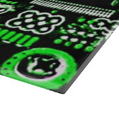 回路グリーン2カッティングボード カッティングボード (角)