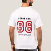 回路ボール Tシャツ (裏面)