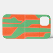 回路モダンI Case-Mate iPhoneケース (裏面 (横))