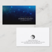 回路モノグラムプログラマエンジニア技術 名刺 (正面/裏面)