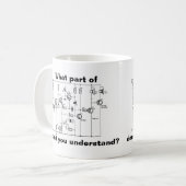 回路図ジョケスター コーヒーマグカップ (正面左)